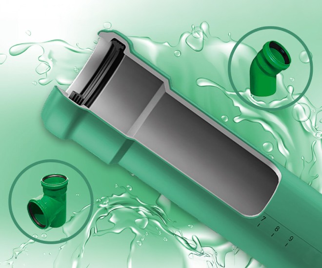 Odolný kanalizačný systém KG 2000 Polypropylén® od firmy Osma