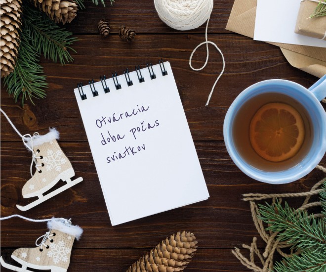 Otváracia doba počas vianočných sviatkov