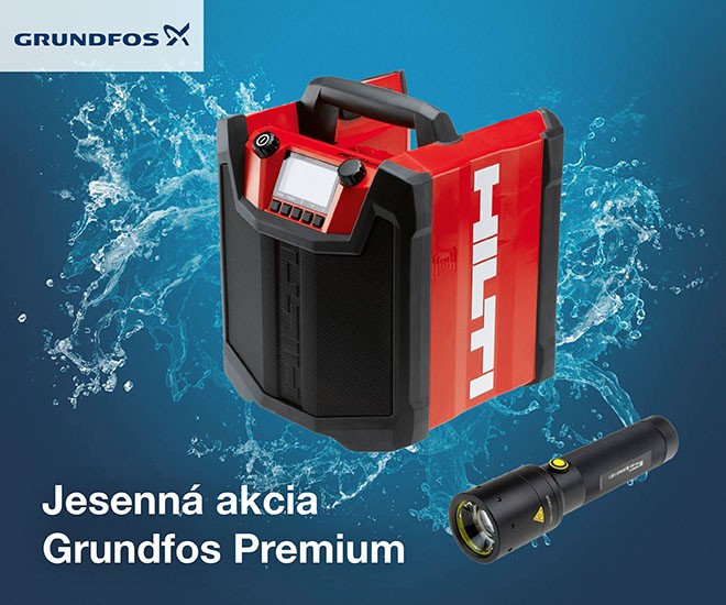 GRUNDFOS Premium - jesenná kampaň