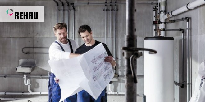 Neviditeľné stenové či stropné vodné chladenie/vykurovanie