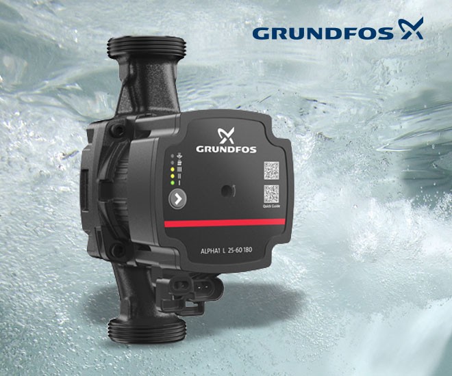 Malé obehové čerpadlo GRUNDFOS ALPHA1 L